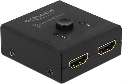 Delock HDMI 2 - 1 Umschalter bidirektion 64072