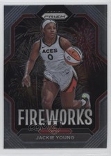2023 Panini Prizm WNBA Fireworks Jackie Young #7 2qw