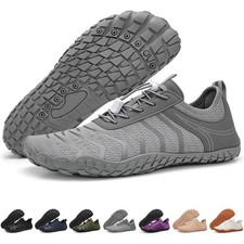 2026 New Barefoot Shoes Women Men Footwear,Wide Toe Box Beach Water Shoe Grey-a