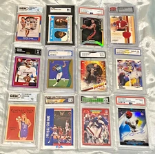 12 Graded Jordan,Hurts,Winslow,Flagg,Taylor,Warner,Brink,Rousey,Moon jerse