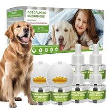 8 Pack Dog Calming Diffuser Pro Kit - Pheromone Diffuser for Dogs to Reduce A...