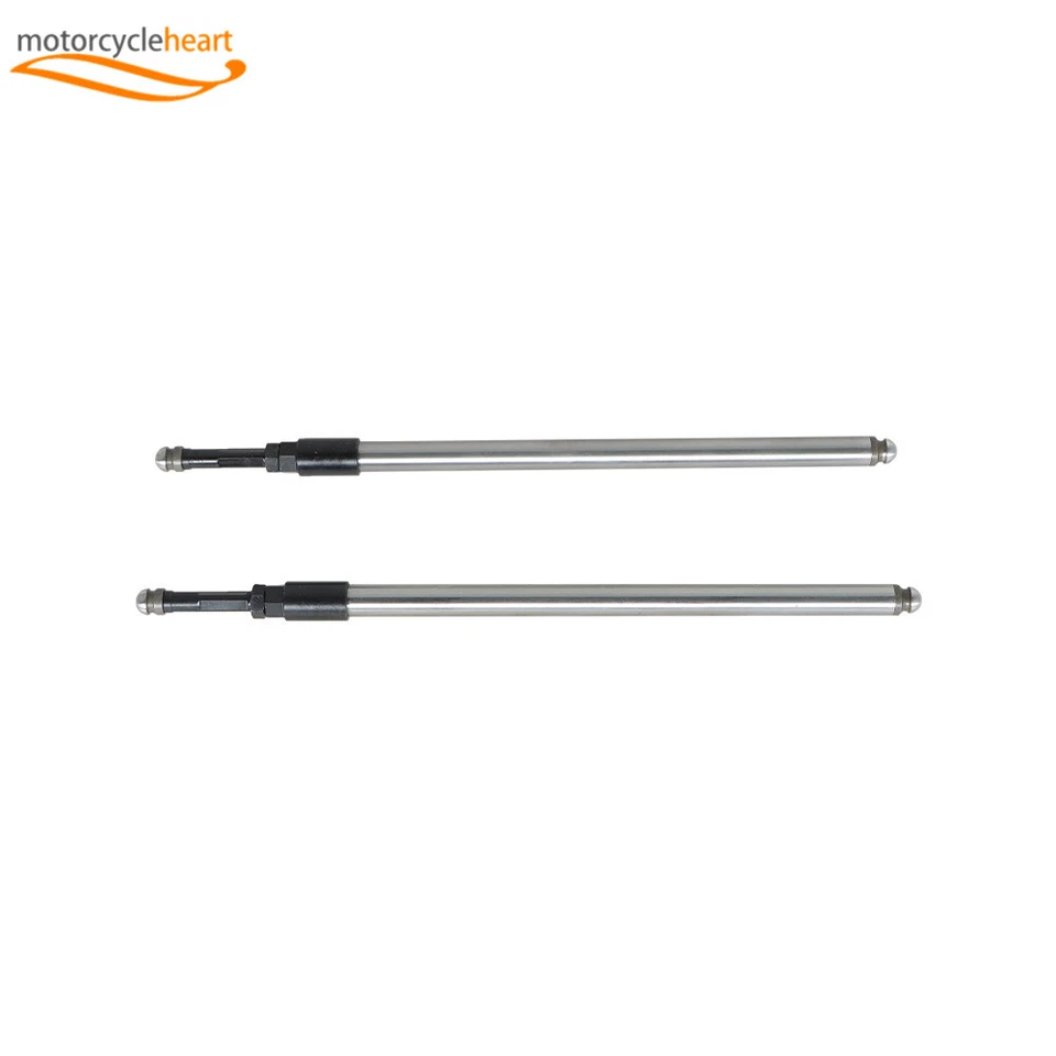 NEW Adjustable Pushrods Kit Set For Evo Evolution Big Twin Dyna FXST 1984-1999 - Image 3 of 4