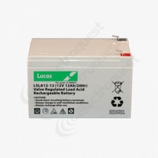 LUCAS 12v 12ah Battery Replaces Power Source WP12-12 V