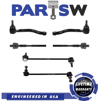 10 Pcs Suspension Control Arm Ball Joints Sway Bar Links for 02-04 Nissan Altima