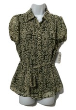 Blusa mangas corta para mujer, size 12, estilo casual.