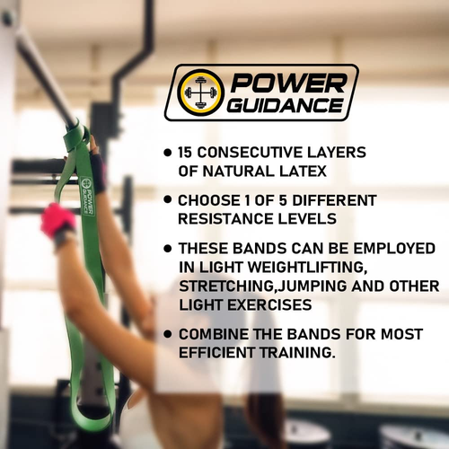 Pull up Assist Bands - Stretch Resistance Band - Mobility Band - Powerlifting Ba - Picture 7 of 12