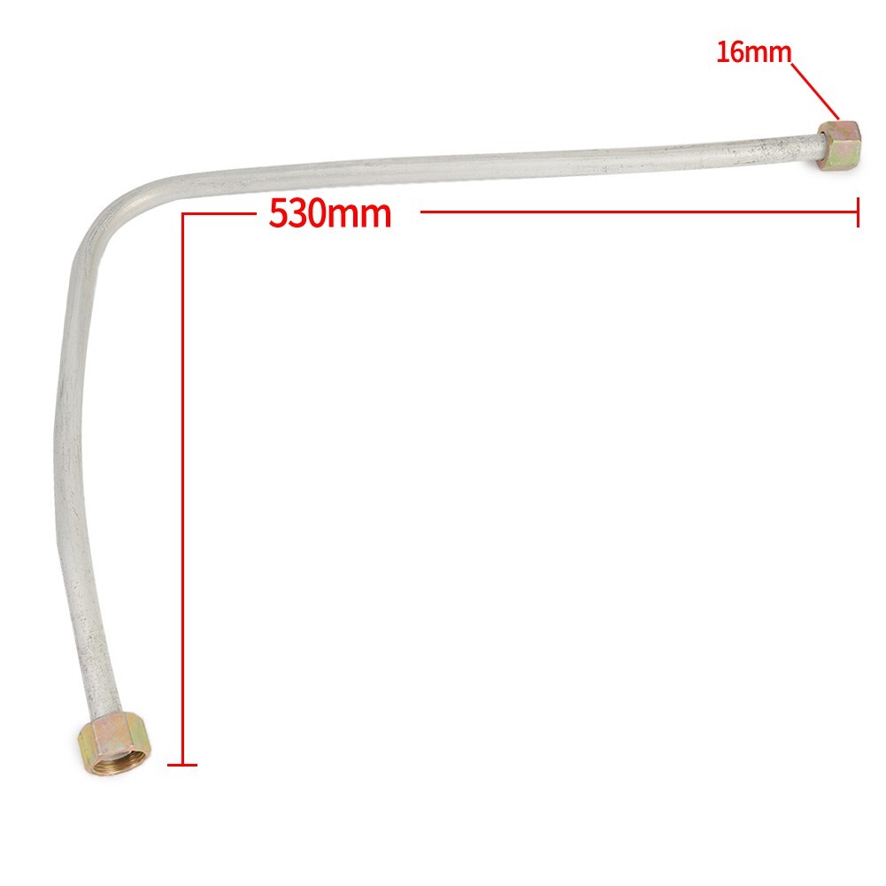 530mm Aluminum Air Compressor Exhaust Tube Replacement Air Pipe Air