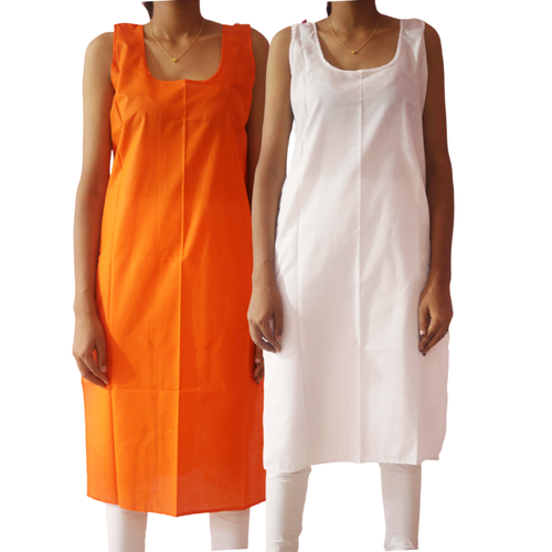 Paquete combinado de 2 camisolas de algodón de longitud completa para mujer, top largo sin mangas cuello en U - Imagen 138 de 237