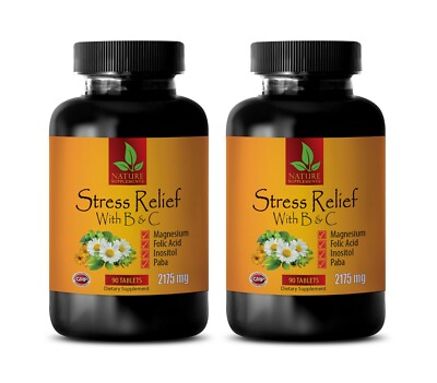 anti stress support formula - STRESS RELIEF B & C  advanced antioxidant 2 BOTTLE