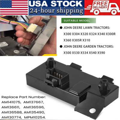 Electronic Control Unit Module #AM141075 for John Deere X300 X320 X324 X500 X540