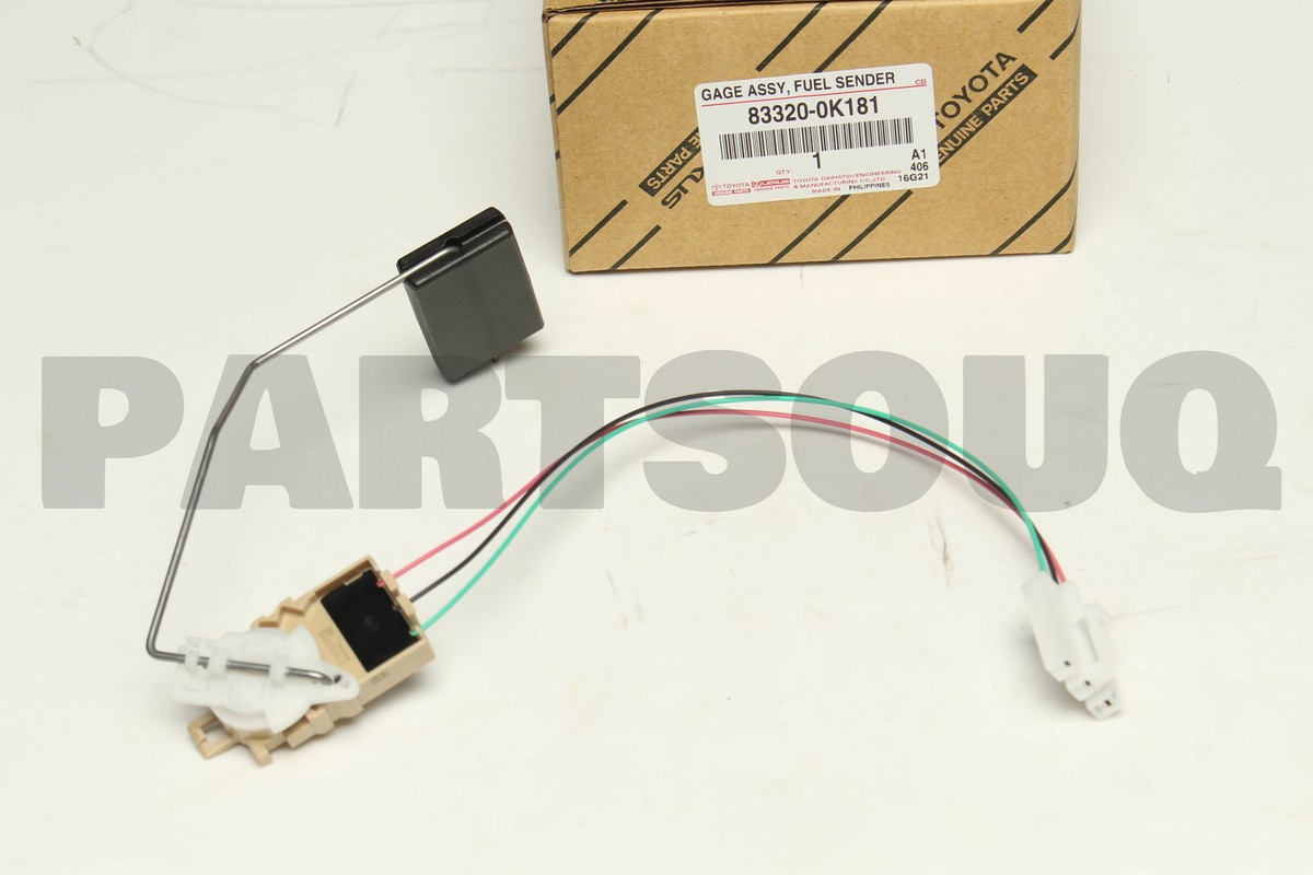 やーま　9点 833200K181 Genuine Toyota GAGE ASSY, FUEL SEND 83320-0K181