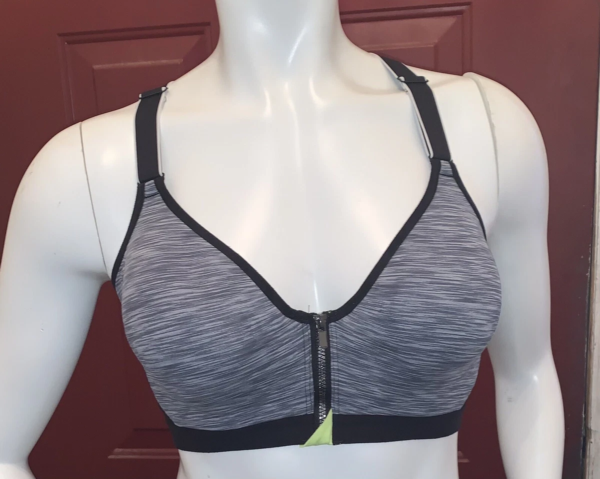 Maidenform Zip Front Racerback Sports Bra