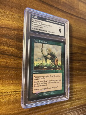 Foil 輪作/Crop Rotation ULG 初版 Magic: The Gathering MTG Crop Rotation Foil Promo Japanese