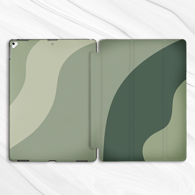 Green Vibes/ Aesthetic | iPad Case & Skin