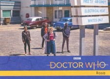 Doctor Who 2022 Parallel Base chase card number 7 Rosa
