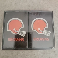 Cleveland Browns Vintage 1969 NFL Playing Card Deck 2 Pack Sealed Mint