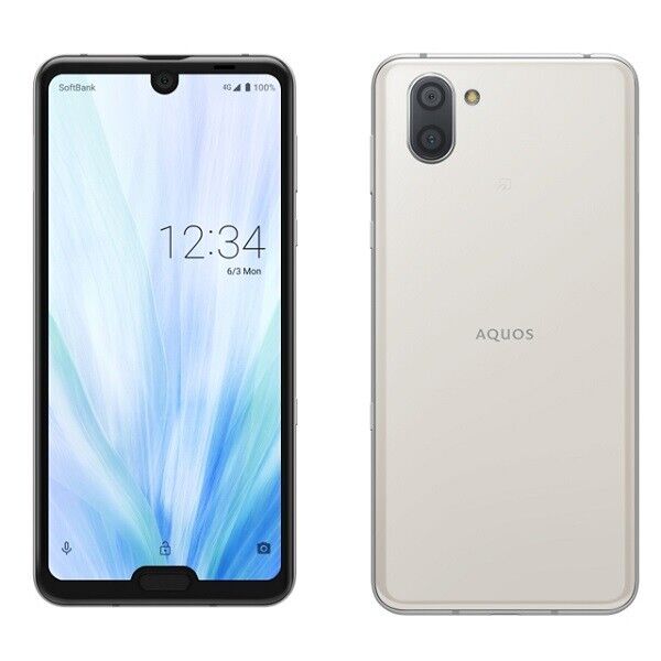 SHARP AQUOS R3 IGZO ANDROID PHONE UNLOCKED JAPAN DOLBY WHITE SHARP AQUOS R3 IGZO ANDROID PHONE UNLOCKED JAPAN DOLBY WHITE