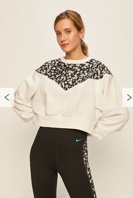 nike heritage cropped sweatshirt