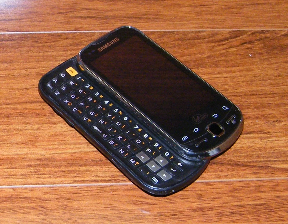 Samsung Intercept SPH-M910 - Steel Gray (Virgin Mobile) CDMA 64MB Smartphone - Image 2 of 4