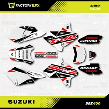 Red Shift Graphics Kit fits Suzuki DRZ400SM Drz400s drz400 Supermoto DRZ 