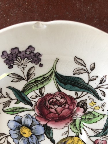 VTG Copeland Spode Gainsborough 3 Saucers Floral Great Britain - Picture 11 of 11