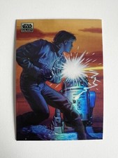 2024 Topps Chrome Star Wars Galaxy Luke Skywalker And R2-D2 Refractor