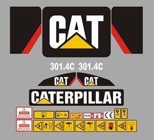 Cat 301.4C Mini Digger Decal Kit