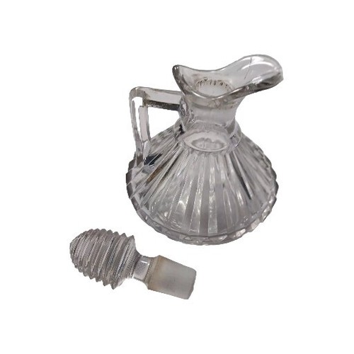 Vintage Heisey Ridgeleigh Cruet Pattern W/ Stopper. Pressed / Pat Gls 1469 USA - Picture 5 of 8