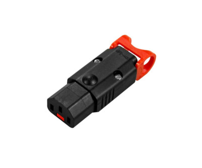 IEC-Lock IEC60320-C13 Stecker mit Verrieglung, montierbarer Steckverbinder, D18