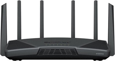 Synology RT6600ax Tri-Band Wi-Fi 6 Router - Black for sale online 