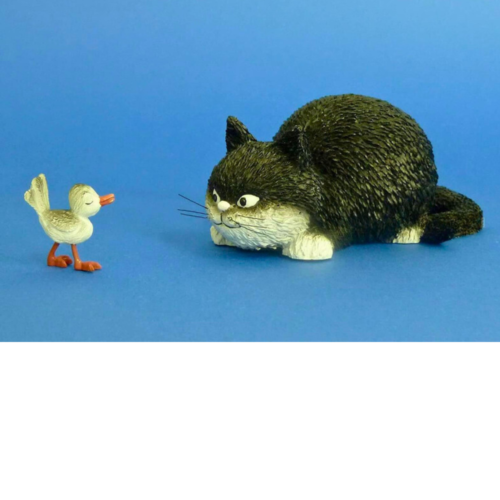 Dubout Cats Got You! Cat Figurine Collectables Gift Boxed Ornaments Sculpture - Picture 1 of 2