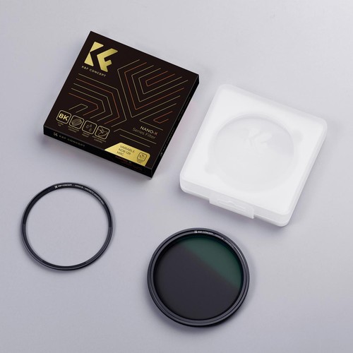 K&F Magnetic Variable ND8-ND128 Filters+Magnetic Filter Basic Ring Kit 49mm-82mm - Picture 16 of 16