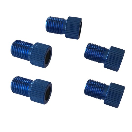 5 Stück Französischer Ventiladapter Für Ventilpumpe Fahrradreifen - 第 1/4 張圖片