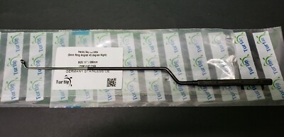 Turtle  TR-67-7165 ~Neuro Opti-Length Hardy Curette 5mm Bayonet Angled Right 11''