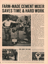 1961 Texaco Greene Iowa Farm Marfak Oil - Vintage Ad