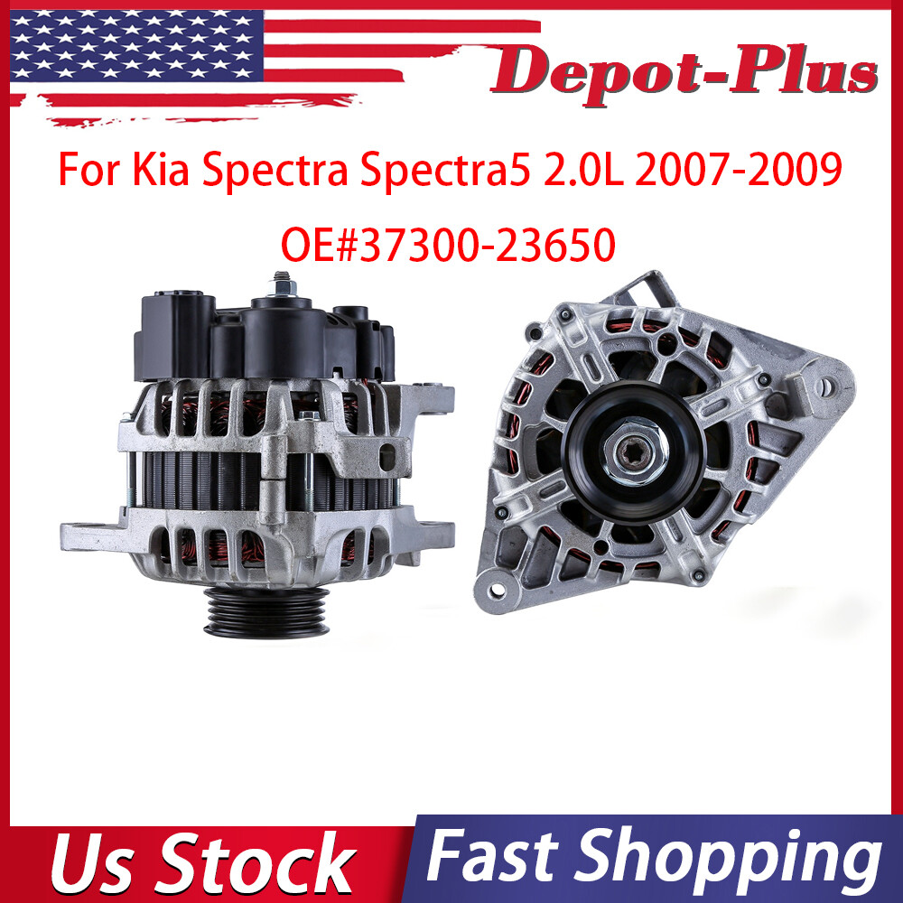 Alternator For Hyundai Elantra & Kia Soul Spectra Sportage 2.0L 37300
