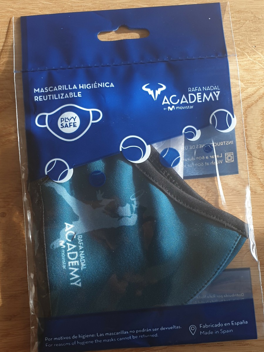 Nadal Tennis Rafa Nadal Shop Mascarillas Rafael Nadal 20 Grand