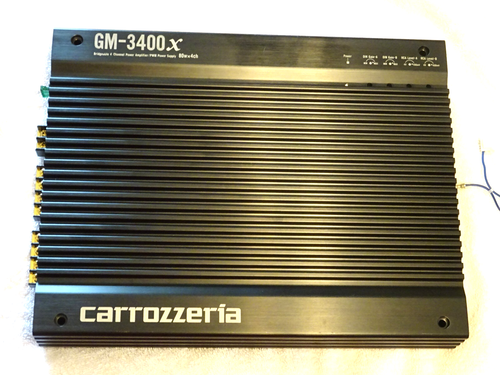 REFURBISHED OLD SCHOOL PIONEER CARROZZERIA GM-3400X 320 WATT AMP MADE IN JAPAN 2