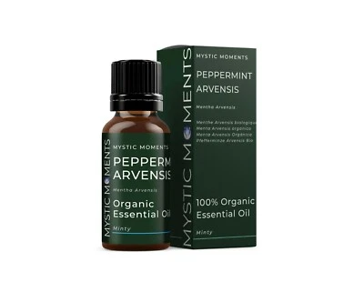 Mystic Moments Huile Essentielle Biologique Peppermint Arvensis - 10 ml - Photo 1/4