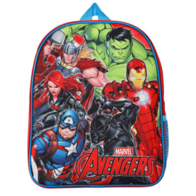 Marvel Avengers Back to School Geschenkset Rucksack Alu Flasche & Federmäppchen