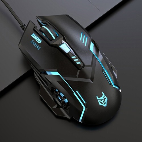 Type C Mouse USB C Gaming Mouse RGB Backlit Ergonomic Mouse 3600DPI - Picture 6 of 8