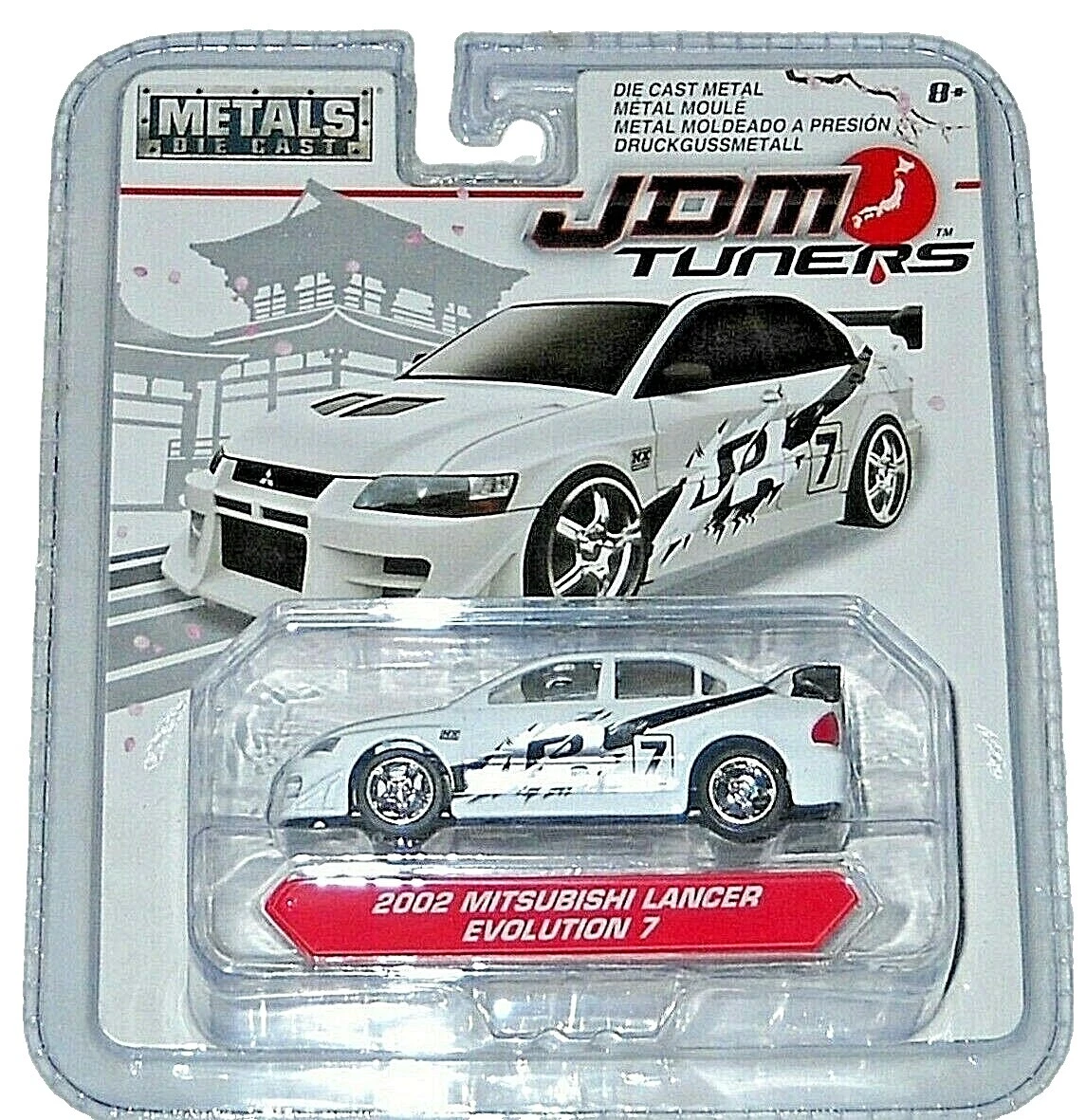 Jada Toys Mitsubishi escala 1:64 Diecast y de juguete