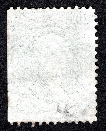 US 1861 10¢ Green Washington Stamp #68 Used CV $55 - Picture 2 of 2