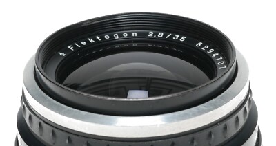 Carl Zeiss Jena Flektogon 2.8/35 Wide Angle SLR Camera Lens M42