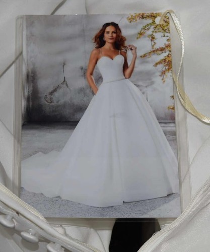 MORILEE 5696 LAURISSA Bridal Gown Wedding Dress Size 12 Ball Gown - Picture 9 of 12