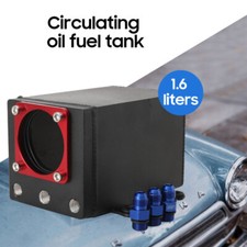 Produktbild - Catchtank Benzin Catchtank Kraftstofftank Turbo Benzintank 60mm AN6 1,6L tank