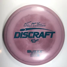 Discraft ESP BUZZZ golf disc NO INK Purple 179g Midrange  5x Paul McBeth