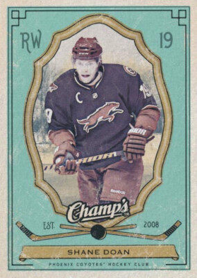2009-10 UD Champ's GREEN #79 SHANE DOAN - Phoenix Coyotes