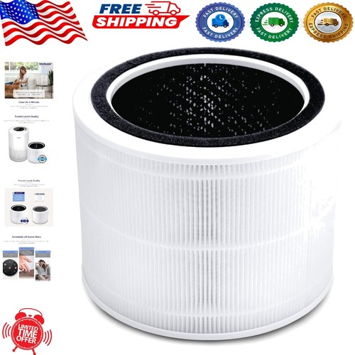 Levoit Core 200S True HEPA Air Purifier for Allergy, Smart Voice Control, White