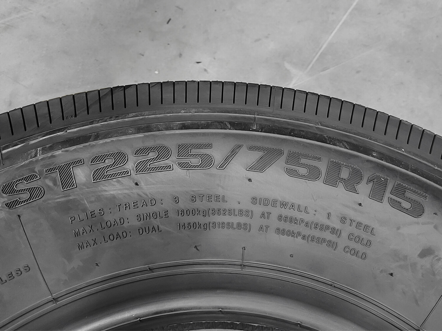 2 Tires Suntek HD Plus ST 225/75R15 Load G 14 Ply All Steel Trailer eBay